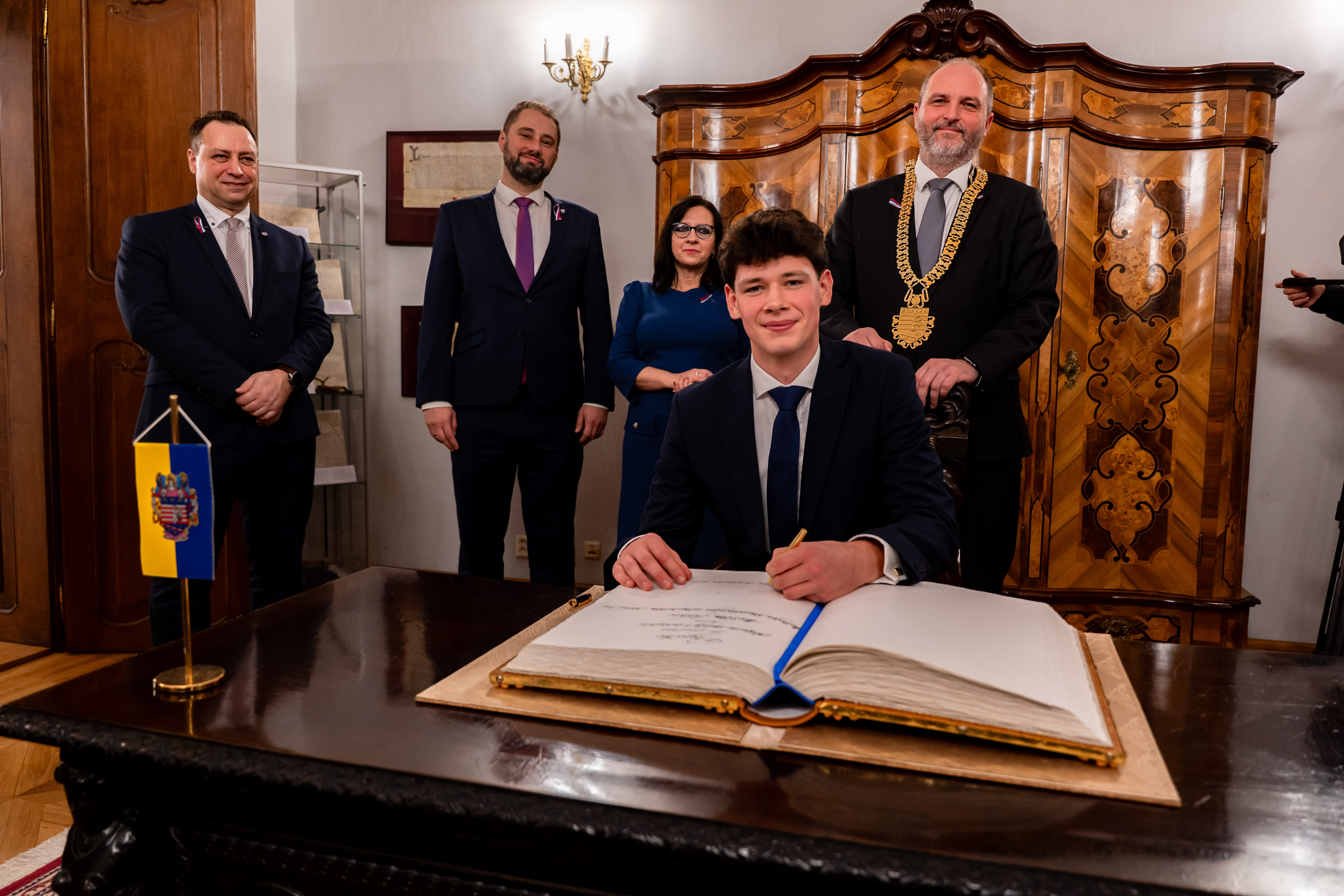 Podpis dohody o spolupraci so studentskym parlamentom-46